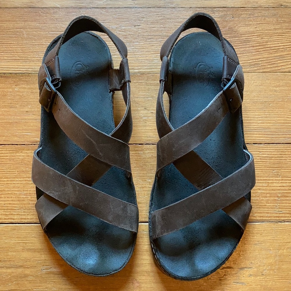 Chaco Wayfarer Leather Sandals Tornado
